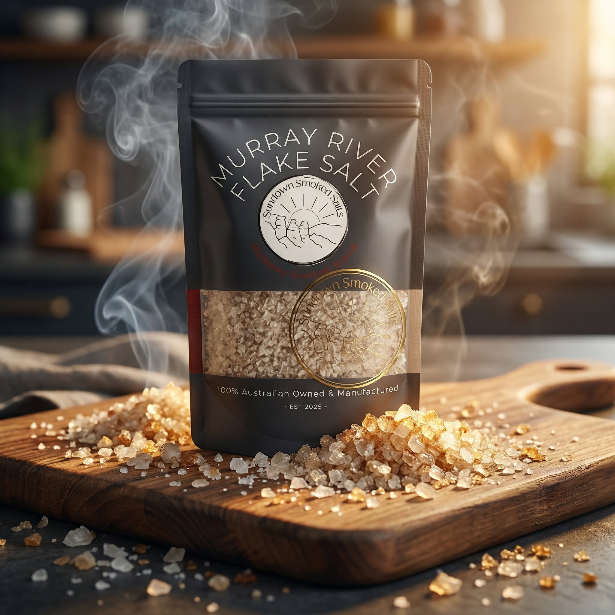 Murray River Flake Salt - Hickory Smoke Blend