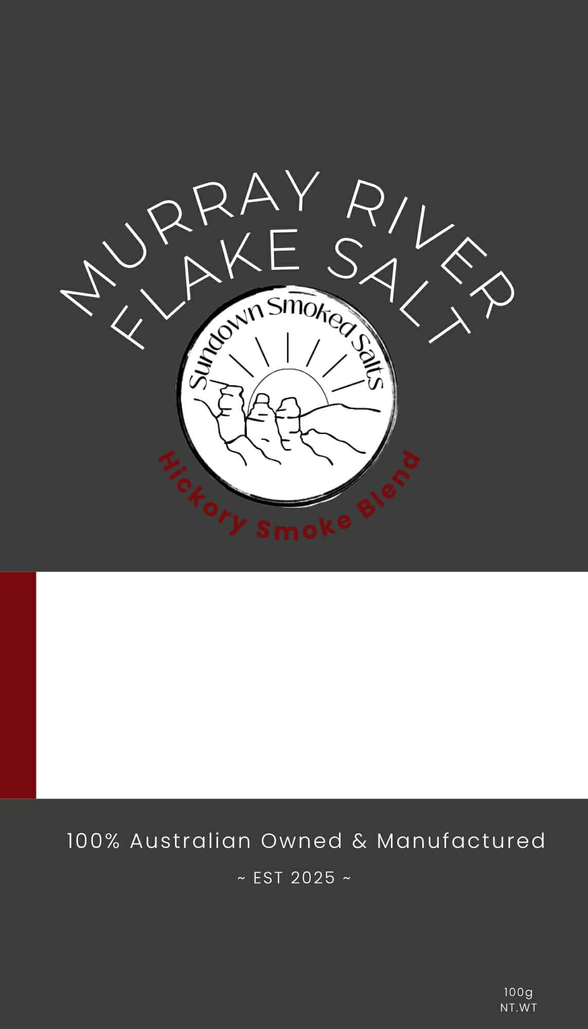 Murray River Flake Salt - Hickory Smoke Blend